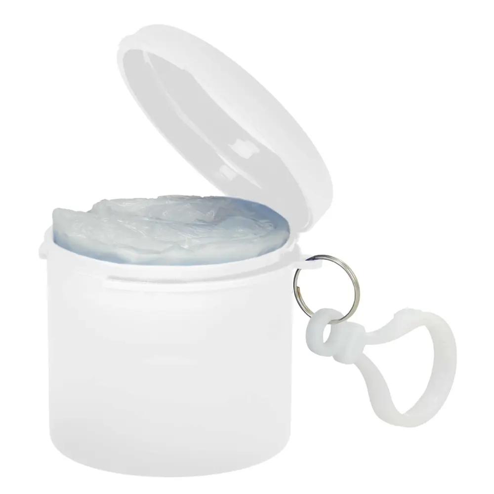 DISPOSIBLE PONCHO RAIN in black PVC cont