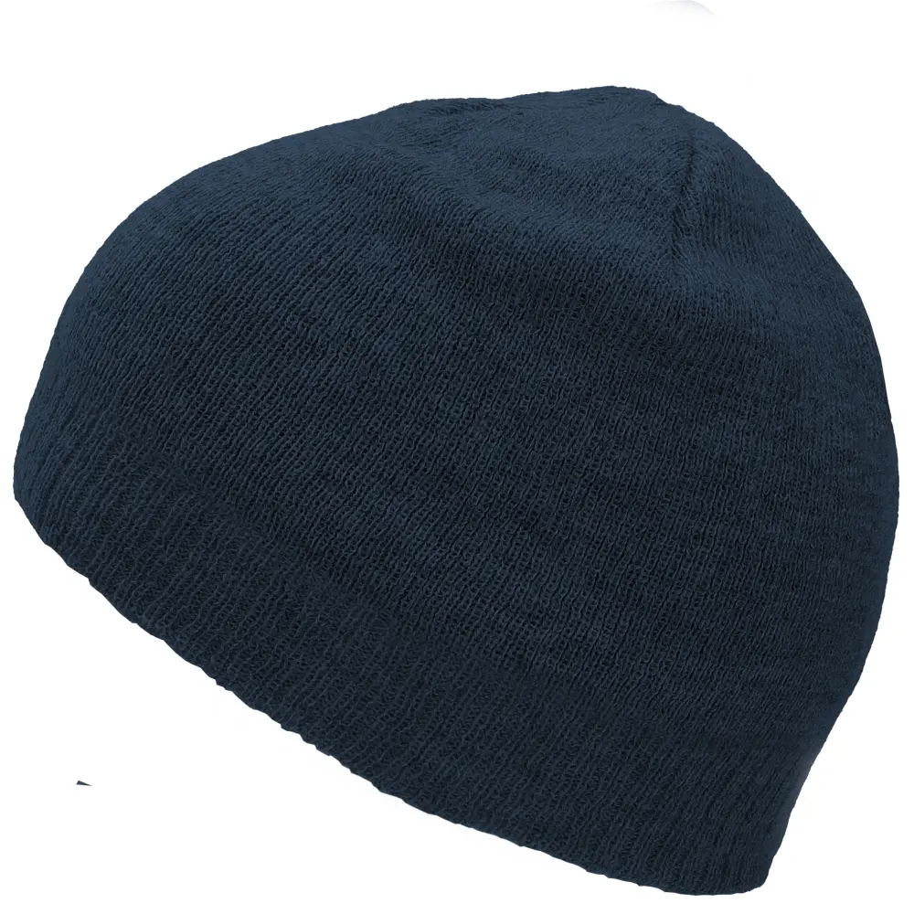 KNITTED HAT WINTER NAVY BLUE