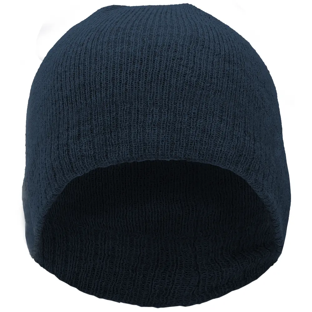 KNITTED HAT WINTER NAVY BLUE