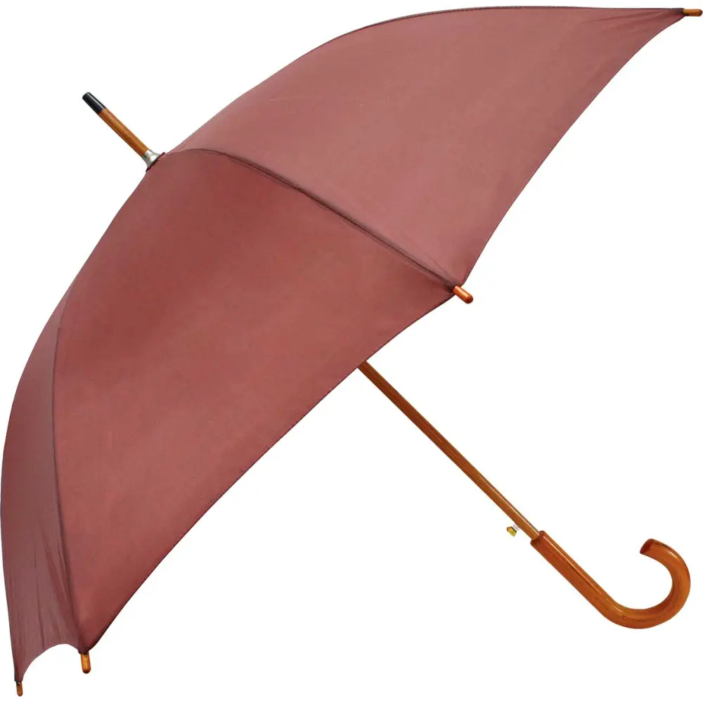 Zeus classic umbrella with wood handle
