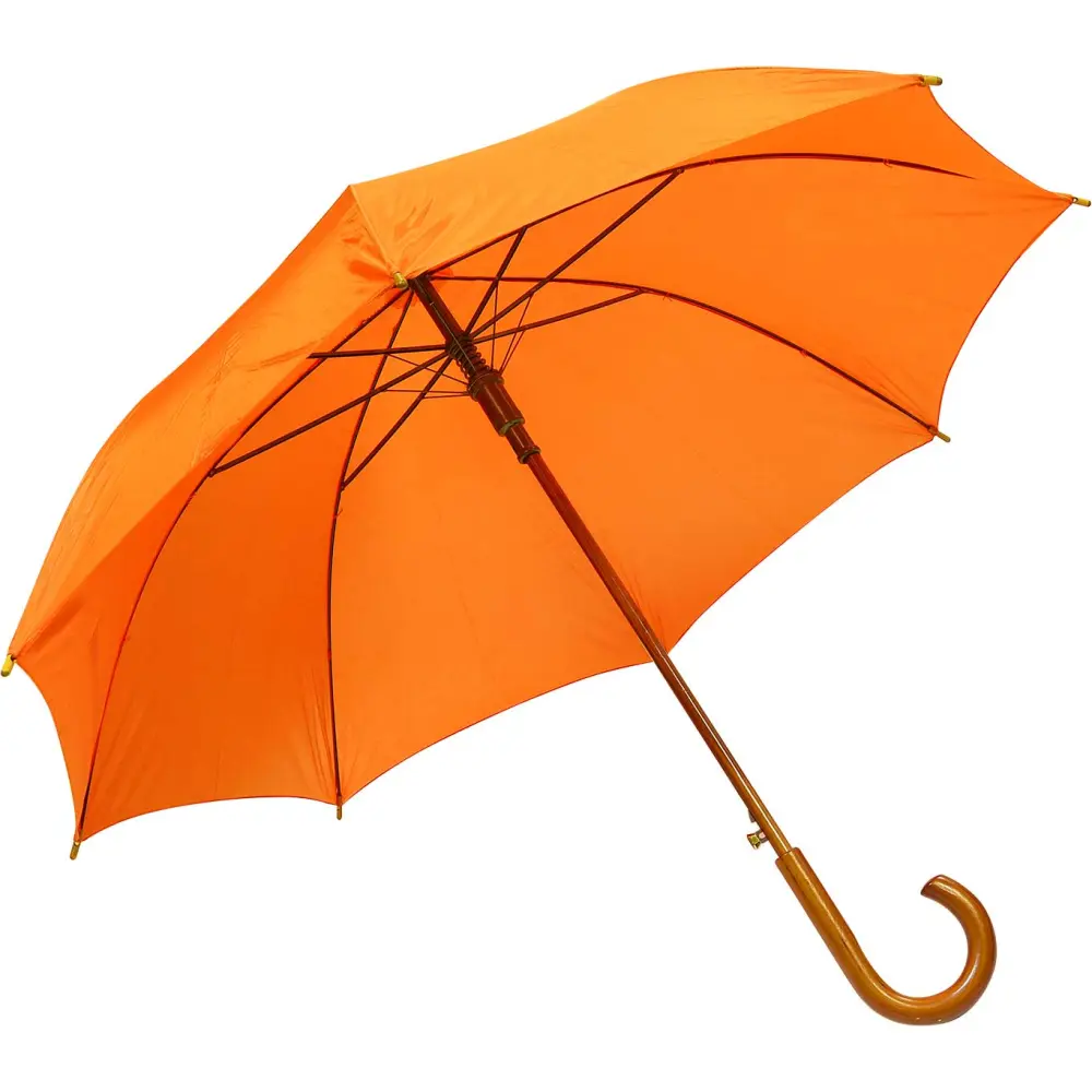 Zeus classic umbrella with wood handle