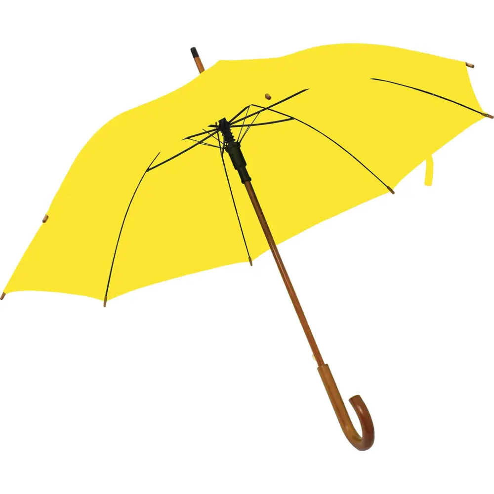 Zeus classic umbrella with wood handle