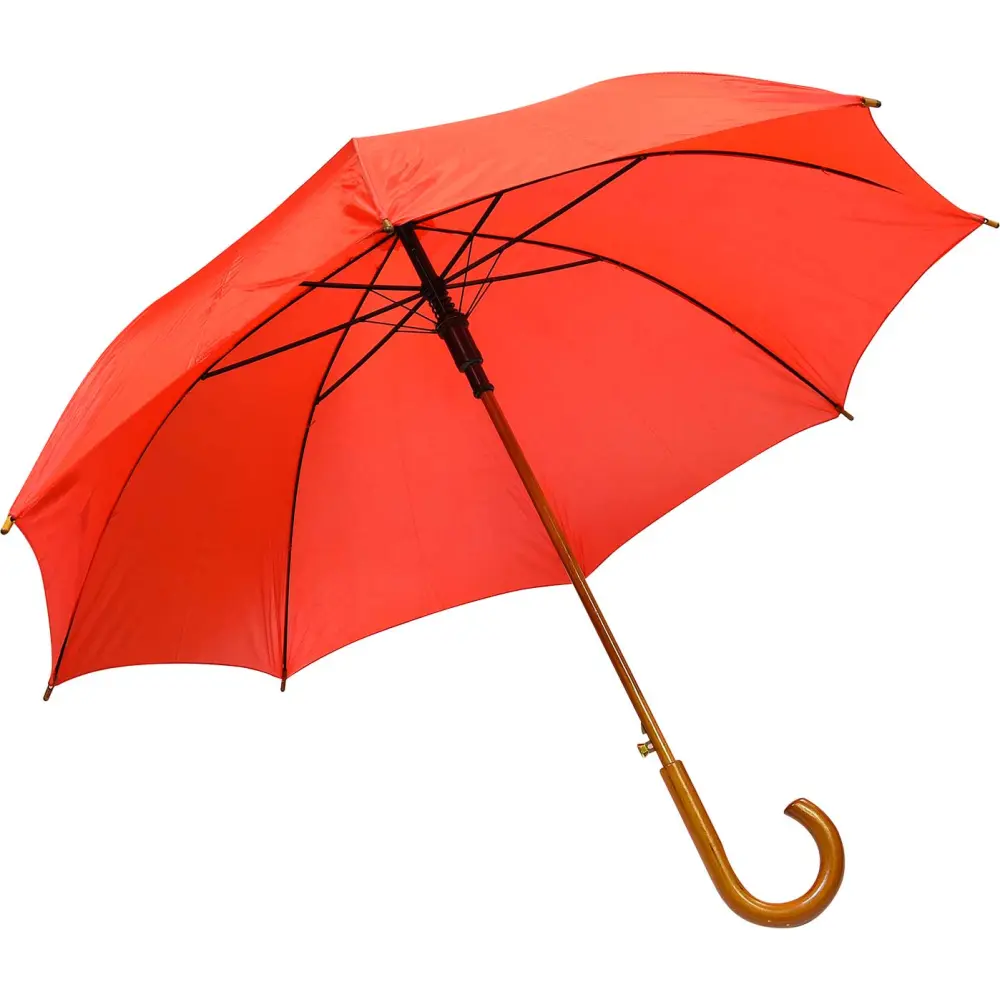 Zeus classic umbrella with wood handle