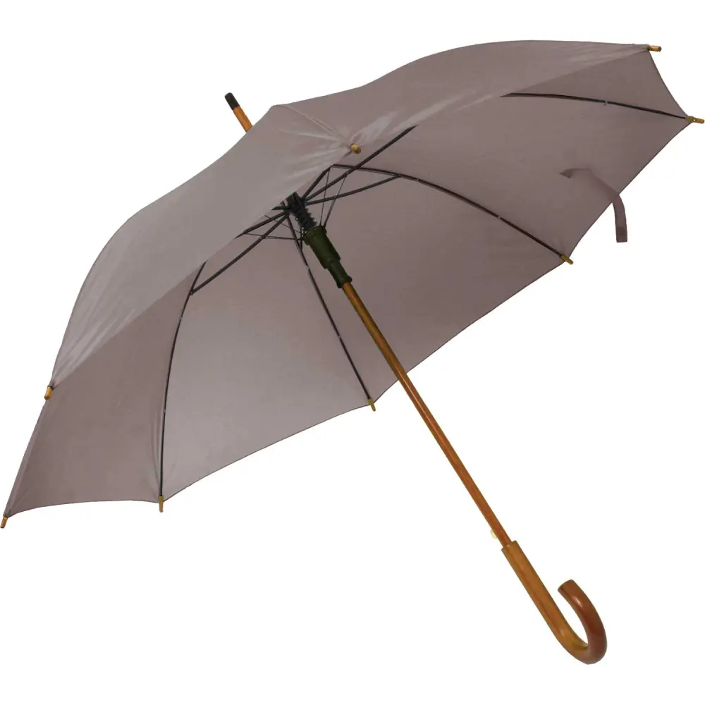 Zeus classic umbrella with wood handle