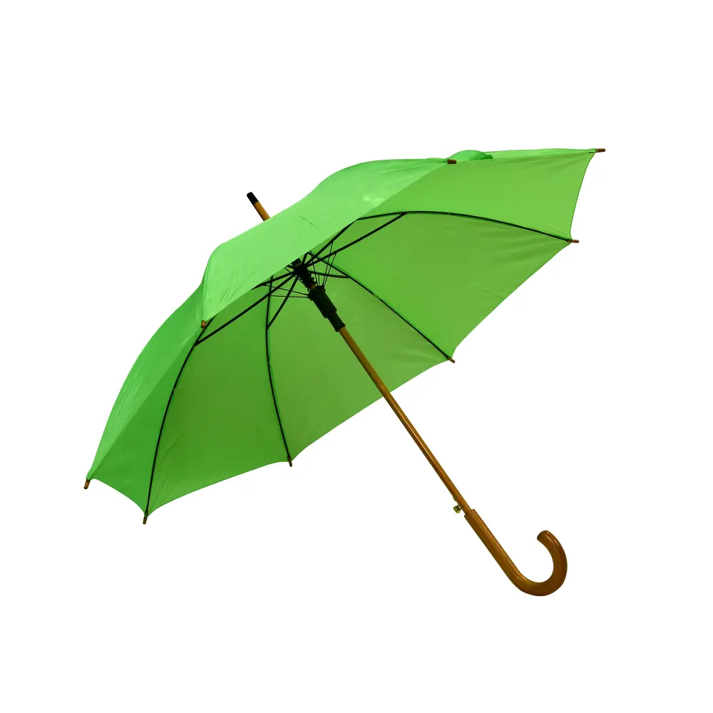 Zeus classic umbrella with wood handle