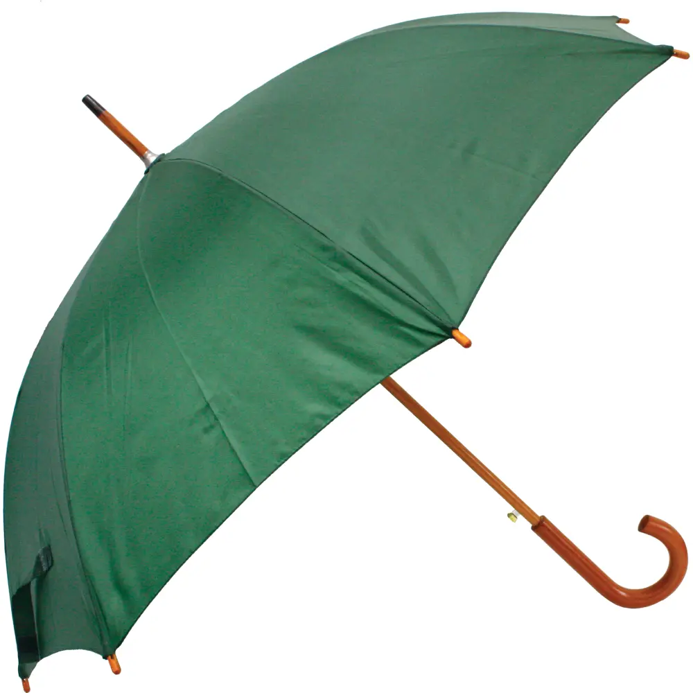 Zeus classic umbrella with wood handle