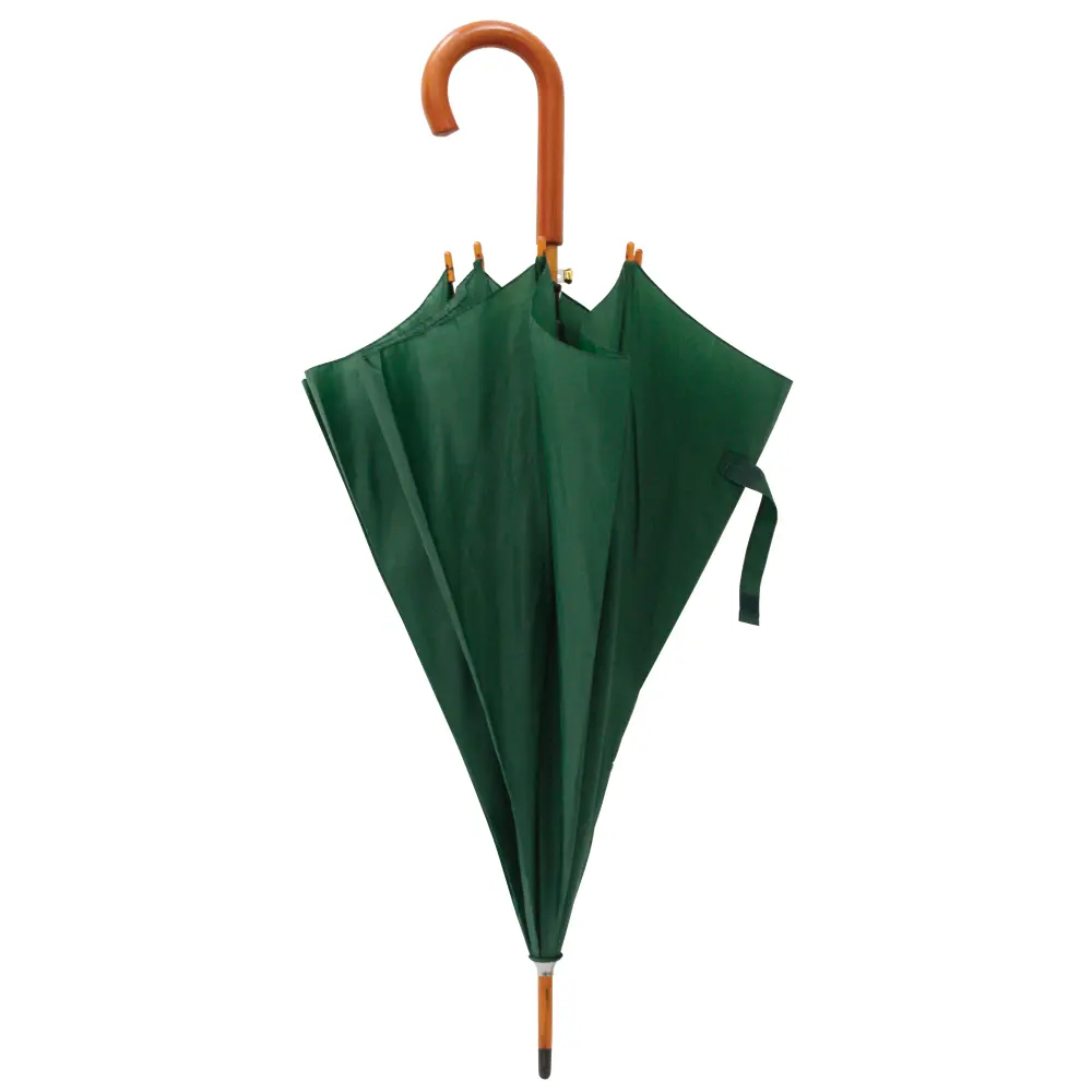 Zeus classic umbrella with wood handle