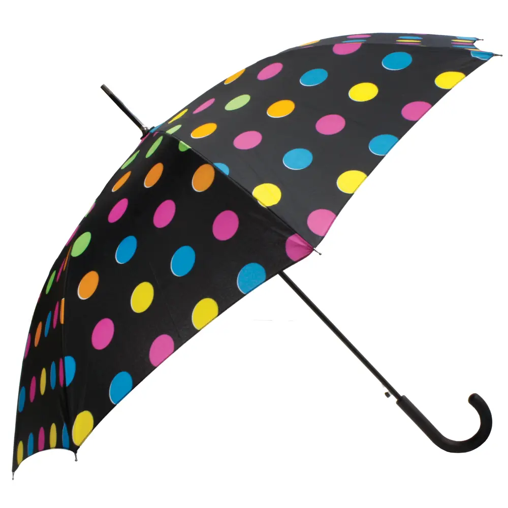 Klasični dežnik Apolo z gum. ročajem