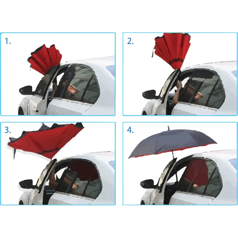 Umbrella REVERSE 8-panel ANTI WIND