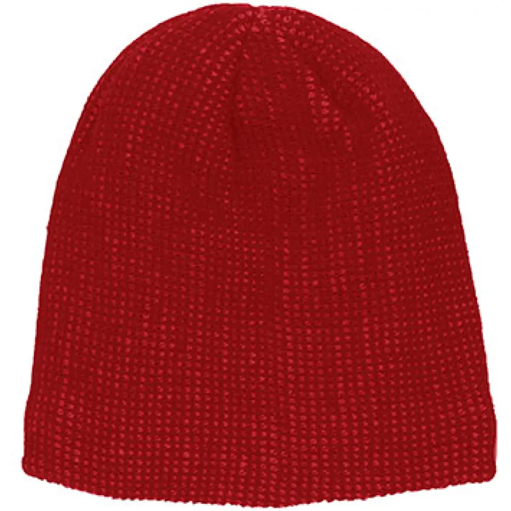CAP KNITTED NEPAL MELANGE RED