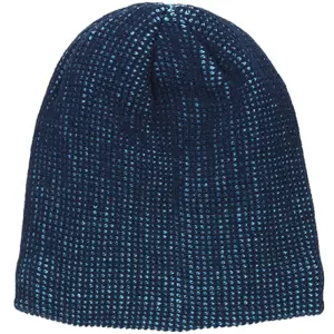 KAPA PLETENA NEPAL MELANGE MODRA