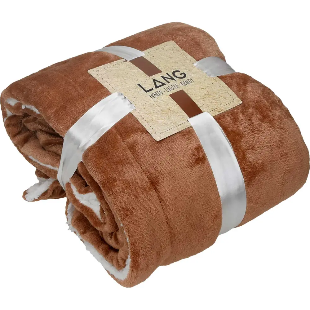 Odeja Sherpa 130X180CM rjava 400G