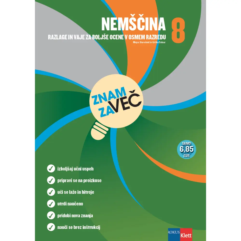 Znam za več - Nemščina 8