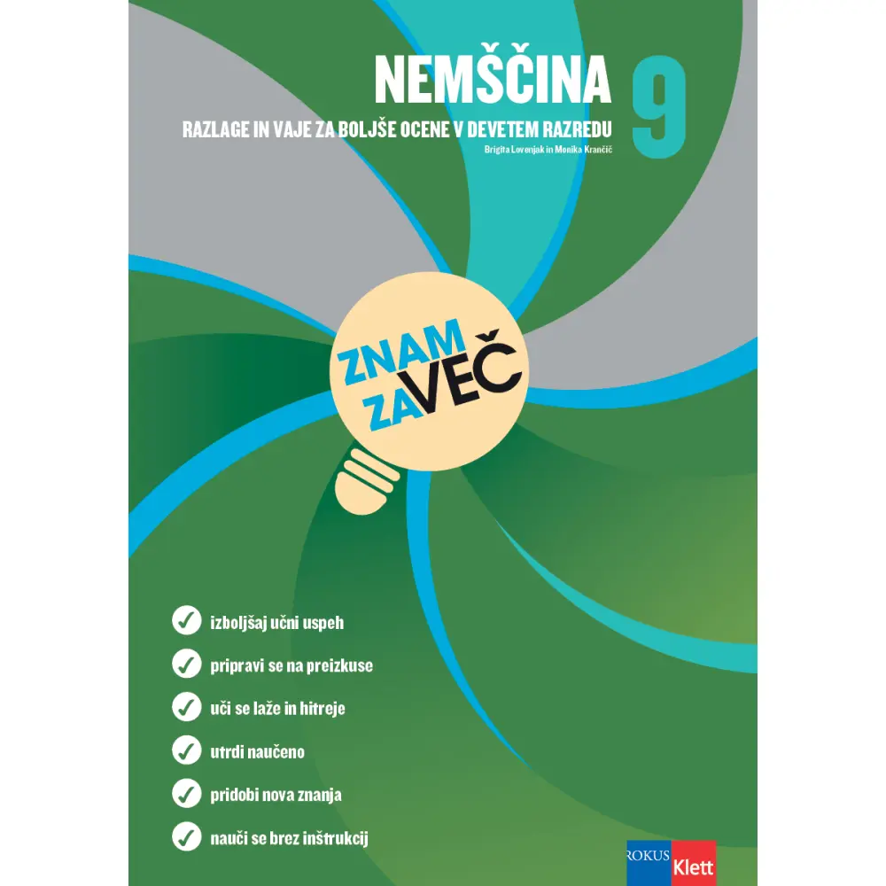 Znam za več - Nemščina 9