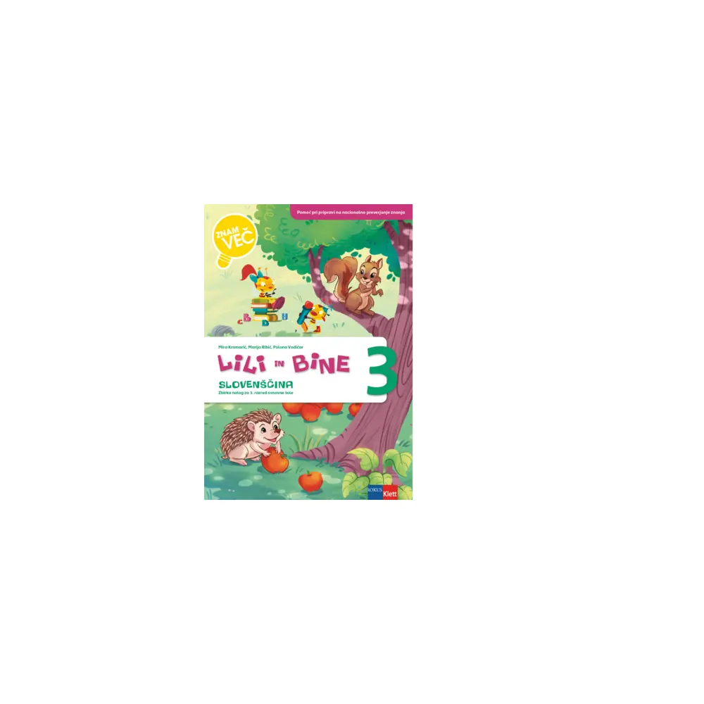 Znam za več - Lili in Bine 3 slovenščina