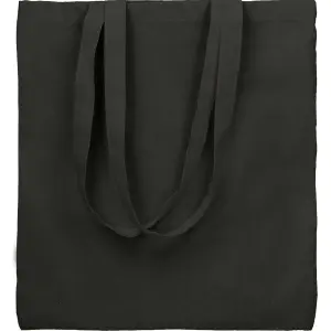 COTTON BAG 140 GSM GOA BLACK 42*38