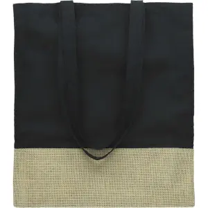 VREČKA BOMBAŽ PURI COLOUR 140 GSM ČRNA