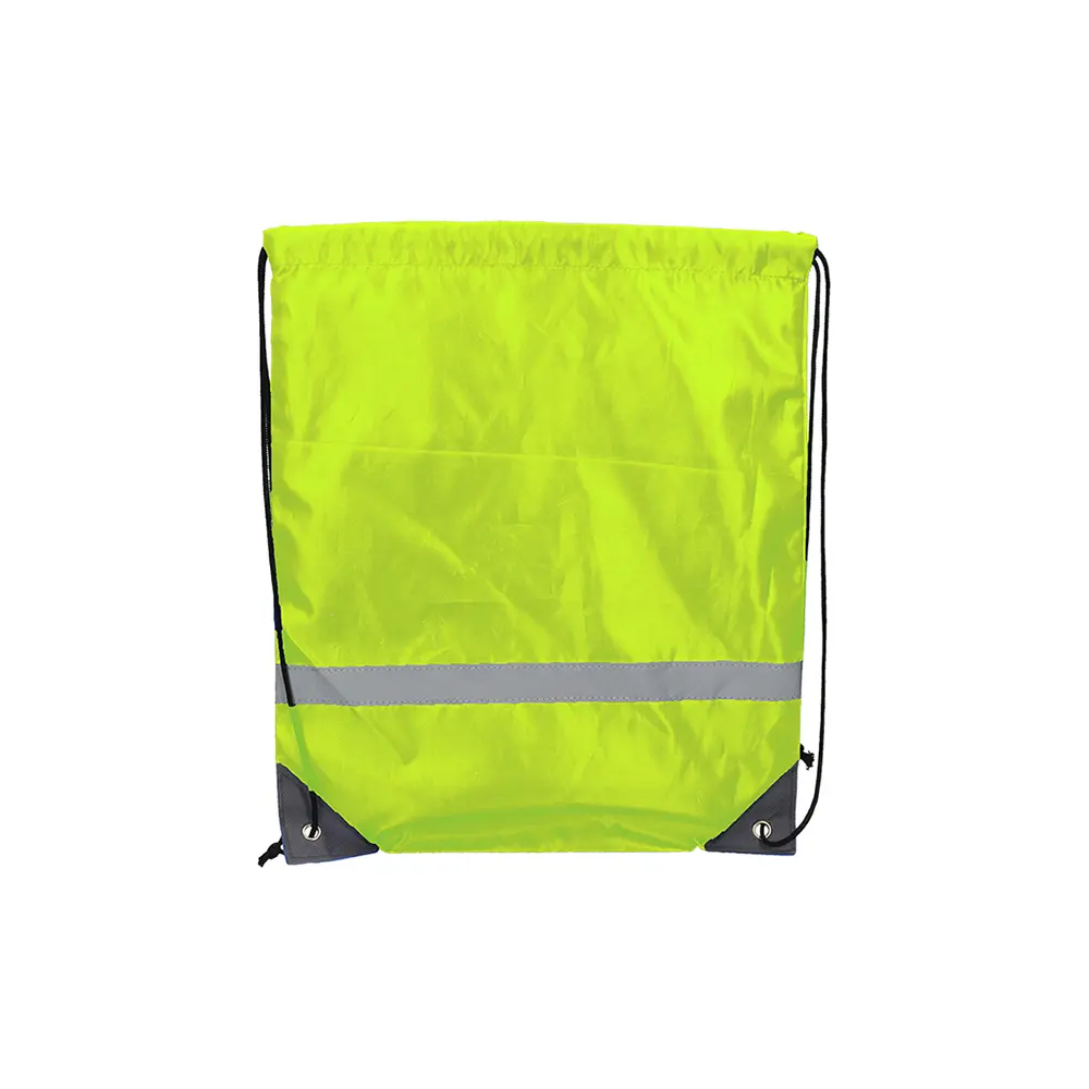 BAG WITH STRINGS METRO REFLECT YELLOW