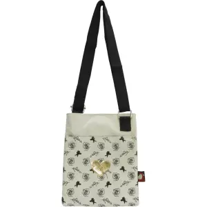 Torbica ANGELS 18*22cm črno/bela