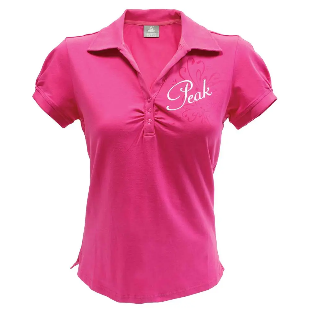 Woman's polo t-shirt Peak F612292 PNK S
