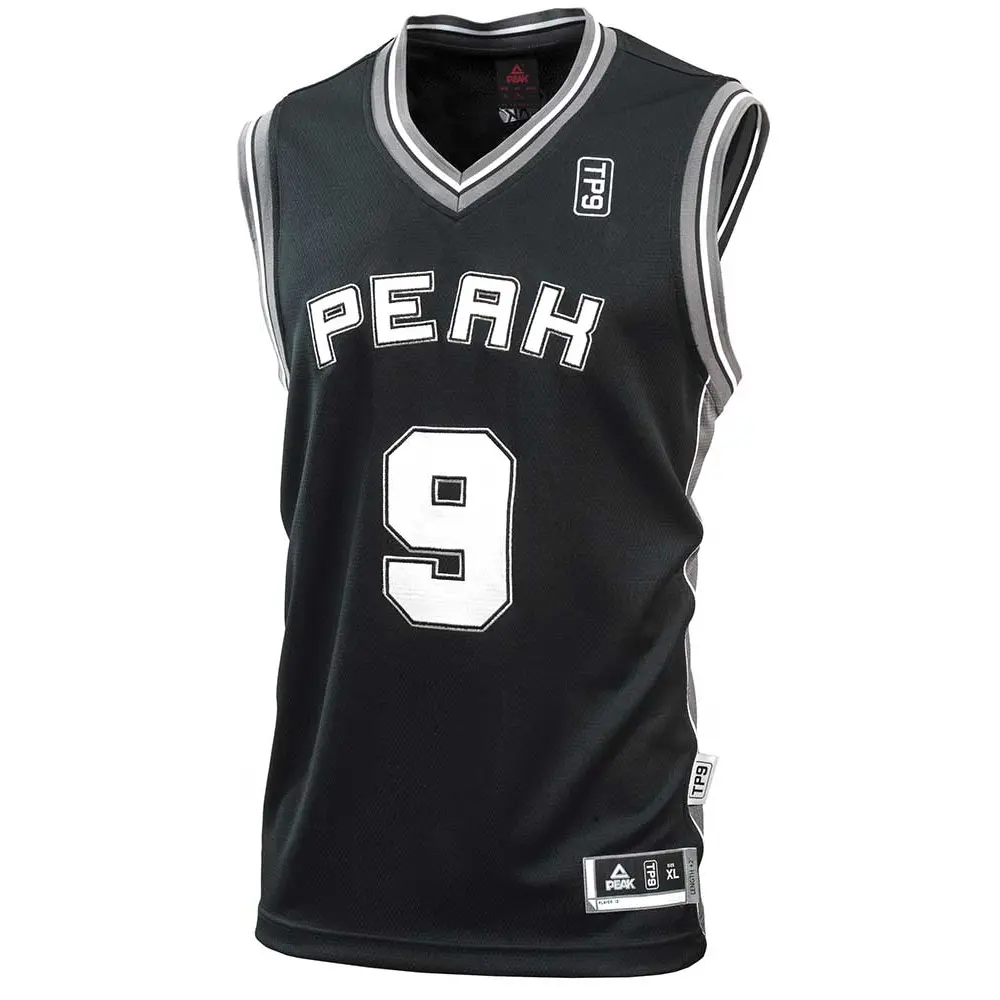 Basket. jersey Peak F742301 BLK L