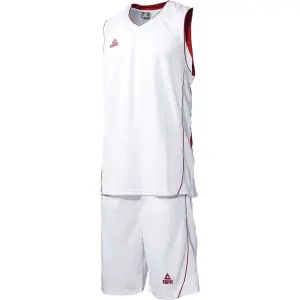 Basketb. set Peak F771103 WHT/RED 2XS