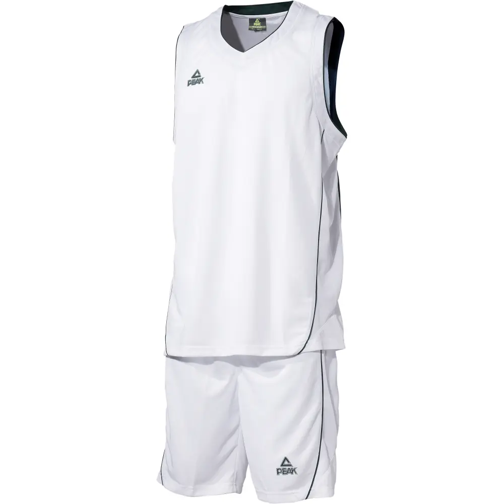Basketb. set Peak F771103 WHT/BLK 3XS