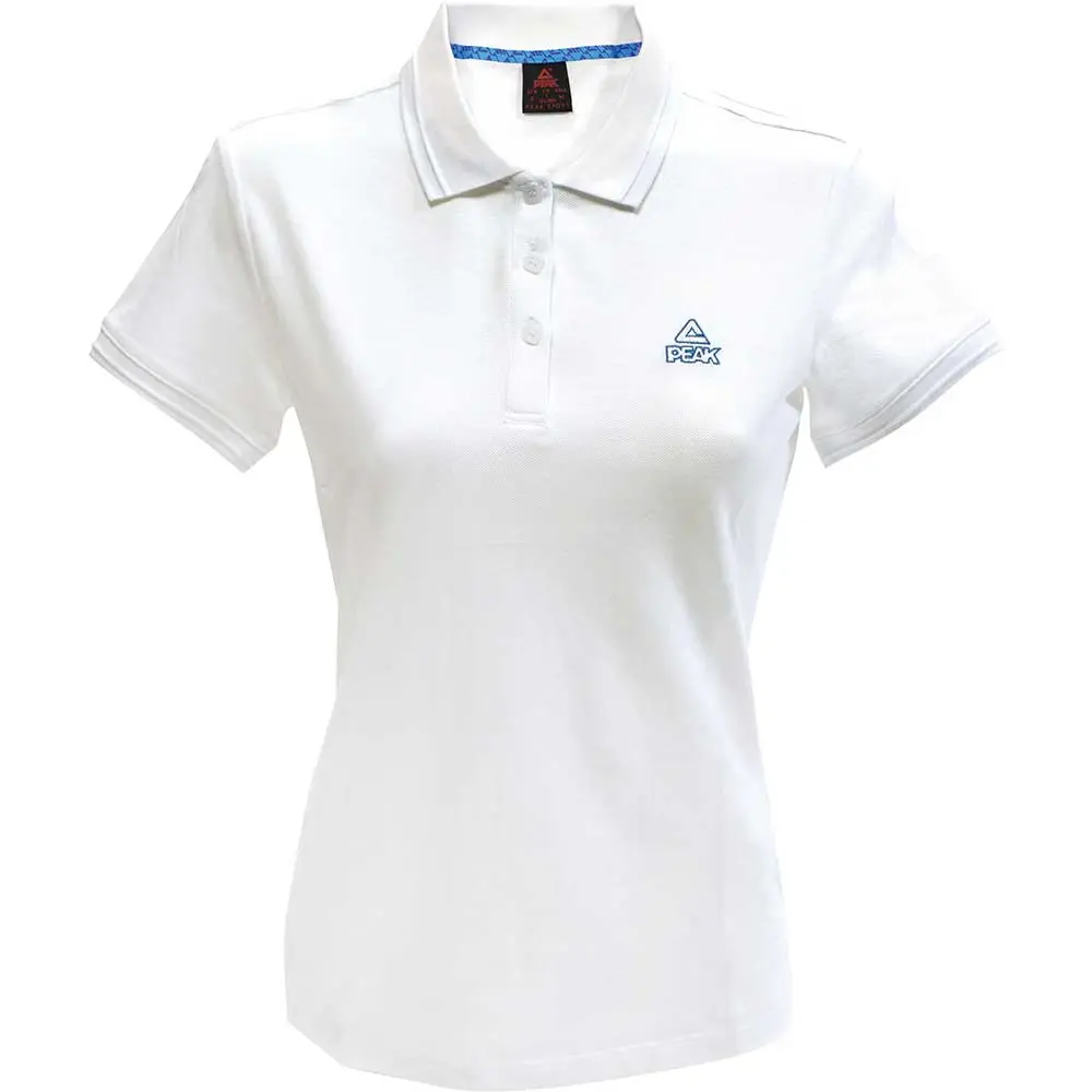 Woman polo t-shirt white Peak F642868 M