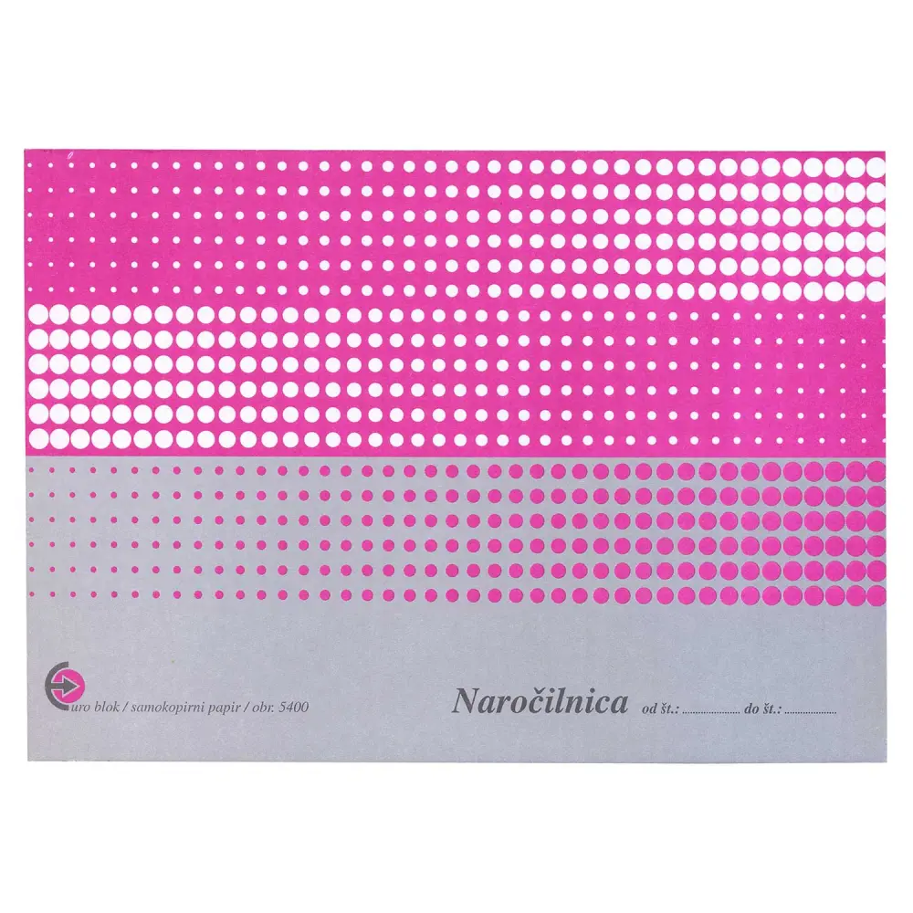 Obrazec Naročilnica, A5, 5400
