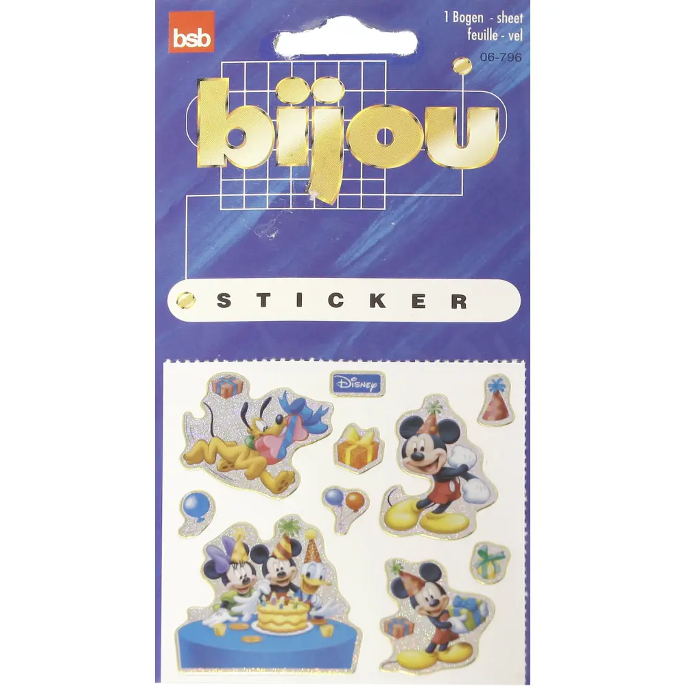 NALEPKE PRISMATIC DISNEY NEW