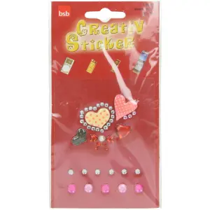 NALEPKE DIAMANTI SRČEK